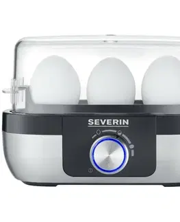 Kuchynské spotrebiče Severin EK 3163 varič vajec, strieborná