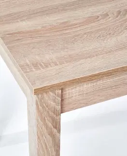 Jedálenské stoly Jedálenský stôl KSAWERY Halmar Dub craft