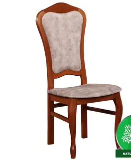 Drevené stoličky Stolička W35 svetlý orech livia 8