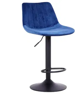 Barové stoličky Stolica Zeta Lr-8076 Navy Blue 8167-68