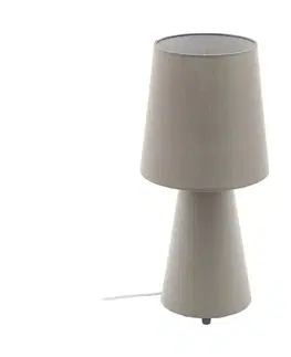 Lampy Eglo EGLO 97134 - Stolná lampa CARPARA 2xE27/12W/230V 