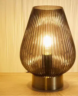 Stolové lampy Pauleen Pauleen Crystal Gloom stolná lampa zo skla