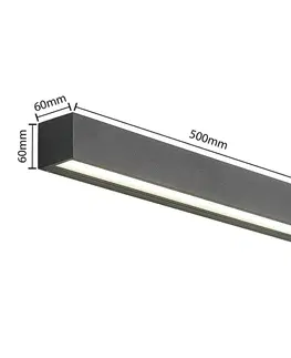Vonkajšie nástenné svietidlá Arcchio Arcchio Lengo LED-vägglampa CCT 50 cm, 2 lampor