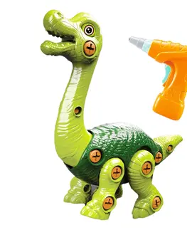 Hračky - figprky zvierat RAPPA - Dinosaurus skrutkovací s aku skrutkovačom