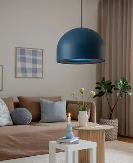 Závesné svietidlá PR Home PR Home Norp závesné svietidlo Ø 40 cm modrá