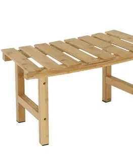 Vírivé bazény Príručný stolík k vírivke v tvare oblúka, prírodný bambus, VIREO TYP 3