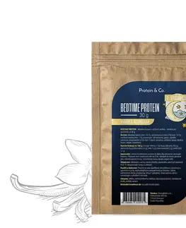 Športová výživa Protein & Co. BEDTIME proteín - 1 porcia 30 g Zvoľ príchuť: Vanilla dream