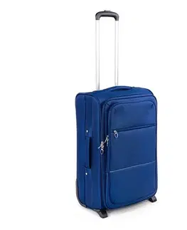 Batohy Pretty UP Cestovný textilný kufor stredný, 24", modrá