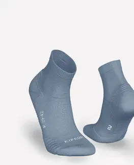 ponožky Hrubé polovysoké bežecké ponožky RUN500 súprava 2 párov