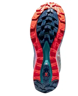 Dámska obuv Dámske trailové topánky  La Sportiva Jackal II Woman Hibiscus/Malibu Blue - 42