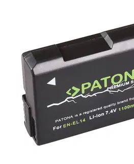 Predlžovacie káble PATONA PATONA - Batéria Nikon EN-EL14 1100mAh Li-Ion Premium 