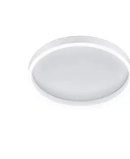Stropné svietidlá Helestra Helestra Sona stropné LED stmievateľné Ø40cm biele