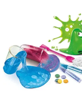 Drevené hračky Clementoni Detské laboratórium - Výroba slizu, mini set