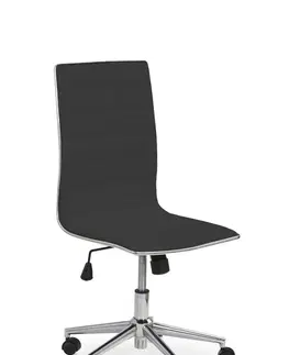 Kancelárske stoličky Kancelárska stolička TIROL Halmar Biela