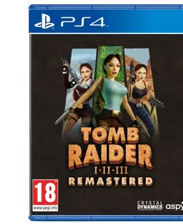 Hry pre Nintendo Switch Tomb Raider I-III Remastered Starring Lara Croft CZ PS4