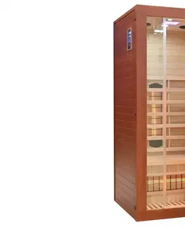 Sauny Infrasauna s farebnou terapiou pre 1 osobu Prírodné drevo