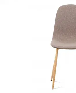 Jedálenské stoličky a kreslá Jedálenská stolička CT-391 Autronic Cappuccino
