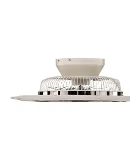 Stropné ventilátory so svetlom Starluna Starluna Leoman stropný LED ventilátor, biela