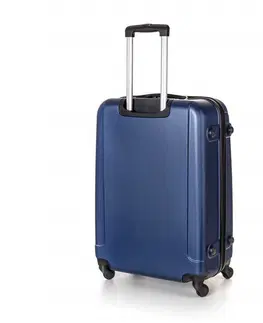 Batohy Pretty UP Cestovný škrupinový kufor ABS16, modrá