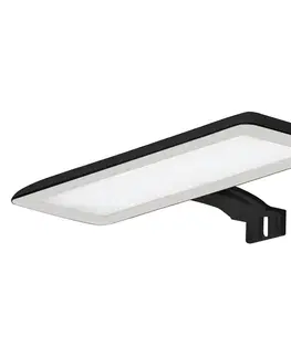 Ďalšie nábytkové svetlá Ebir Zrkadlové LED svietidlo Nikita, čierna/oceľovosivá