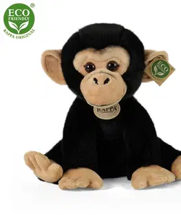 Plyšové hračky RAPPA - Plyšový šimpanz 28 cm ECO-FRIENDLY