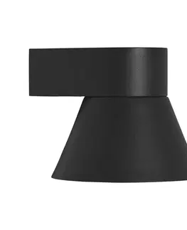 Vonkajšie nástenné svietidlá Nordlux Vonkajšie svietidlo Kyklop Cone IP54, čierna
