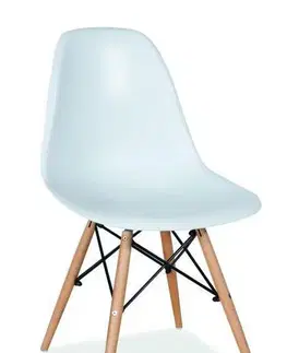 Jedálenské stoličky Moderná stolička MODENA II, buk/biela