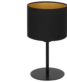 Lampy  Stolná lampa FRODI 1xE27/60W/230V čierna 