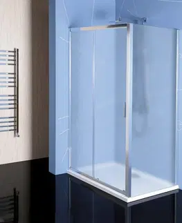 Sprchové dvere POLYSAN - Easy Line obdĺžniková sprchová zástena 1100x900 L/P varianta, sklo Brick EL1138EL3338