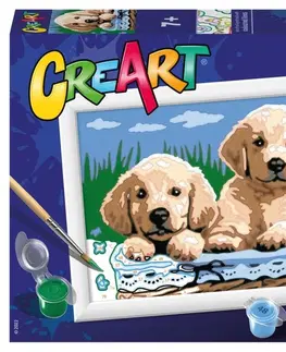 Kreatívne a výtvarné hračky RAVENSBURGER - CreArt Roztomilé šteniatka