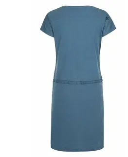 Pánská trička Dámska bavlna šaty Kilpi RAISHA-W modré 34