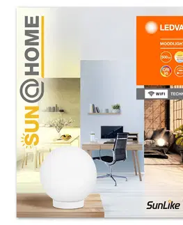 SmartHome stolové lampy LEDVANCE SMART+ LEDVANCE SMART+ WiFi stolná lampa Sun@Home Moodlight glass CCT