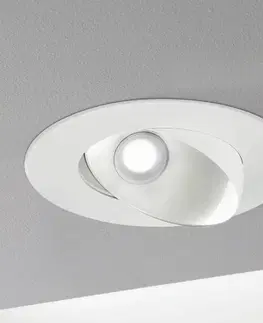 Zapustené svietidlá EGLO Zapustené LED svetlo Ronzano 1 bielo-strieborná