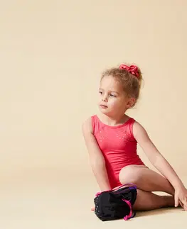 gymnasti Dievčenská gumička na gymnastiku ružová