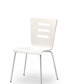 Jedálenské stoličky HALMAR K155 jedálenská stolička biela