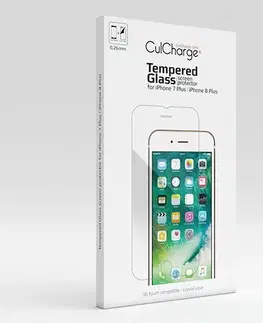 Tvrdené sklá pre mobilné telefóny CulCharge ochranné sklo pre iPhone 7 Plus/8 Plus 9H 0.26mm GLASSi7i8PLUS