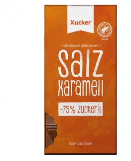Čokolády Xucker čokoláda slaný karamel 80 g slaný karamel