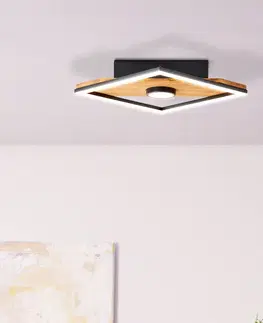 Stropné svietidlá Brilliant Stropné LED svetlo Woodbridge, 1-plameňové
