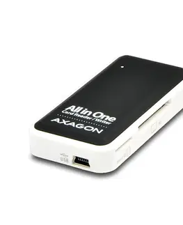 Čítačky pamäťových kariet AXAGON CRE-X1 externá mini all-in-one čítačka pamäťových kariet