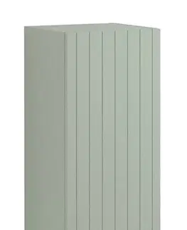 Kúpeľňa SAPHO - ESPACE skrinka 35x172x32cm, 2x dvierka, ľavá/pravá, verde strip ESC230-4444S