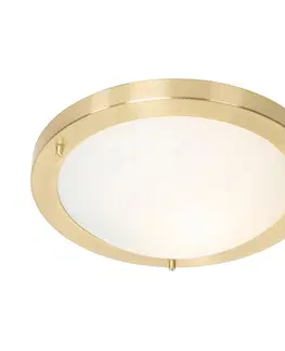 Vonkajsie stropne svietidla Moderné stropné svietidlo zlaté 31 cm IP44 - Yuma