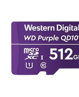 Pamäťové karty WD Purple Micro SDXC 512 GB