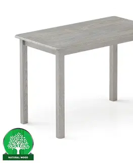 Borovicové stoly Stôl borovica ST104-110x75x60 grey