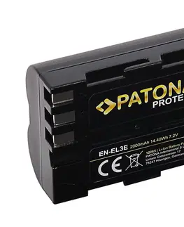 Predlžovacie káble PATONA PATONA - Aku Nikon EN-EL3e 2000mAh Li-Ion Protect 
