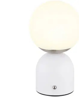 Lampy Globo Globo 21006W - LED Stmievateľná dotyková stolná lampa JULSY LED/2W/5V biela 