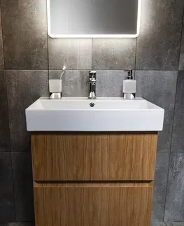 Kúpeľňa SAPHO - FILENA umývadlová skrinka 57x51,5x43cm, dub FID1260D