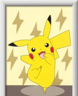 Kreatívne a výtvarné hračky RAVENSBURGER - CreArt Pokémon Pikachu