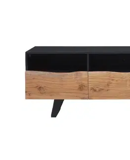 TV stolíky LuxD Dizajnový TV stolík Maalik 140 cm akácia