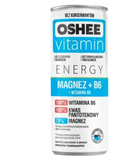 Energetické RTD nápoje OSHEE Vitamínový energy drink s horčíkom 24 x 250 ml