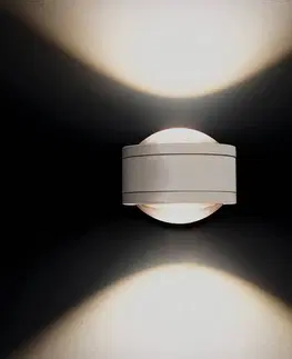 Nástenné svietidlá MEGATRON Nástenné LED svietidlo Megatron Due Punto, matná biela